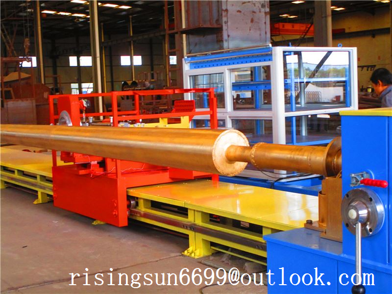 CNC FRP Electric Pole Winding Machine high quality